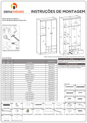 Siena móveis IEC111-18 Instrucciones De Montaje