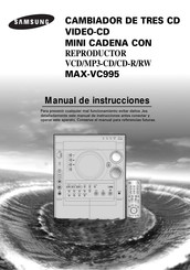 Samsung MAX-VC995 Manual De Instrucciones