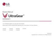 LG UltraGear 24GQ50F Manual Del Usuario