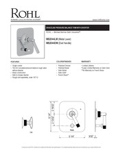 Rohl MB2044LM Manual De Instrucciones