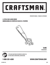 Craftsman E405 Manual Del Operador