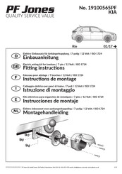 PF Jones 19100565PF Instrucciones De Montaje