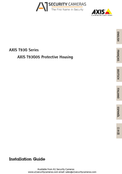 Axis Communications T93G Serie Manual De Instrucciones