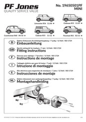 PF Jones 19650501PF Instrucciones De Montaje