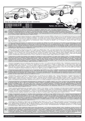 ECS Electronics KI-154-D1 Instrucciones De Montaje