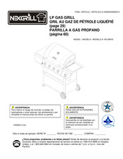 Nexgrill 720-0697E Instrucciones De Montaje