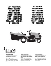 McCulloch RB125T92 Manual De Las Instrucciones