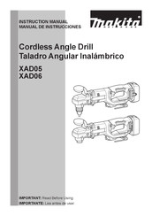 Makita XAD05 Manual De Instrucciones