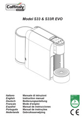 Caffitaly System S33R EVO Manual De Instrucciones