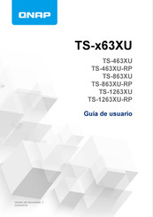 QNAP TS-463XU Guía De Usuario