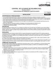 Leviton 95A03-1 Instrucciones De Instalación Y Guía De Usuario