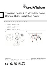 TruVision TVD-5714 Guía De Instalación Rápida