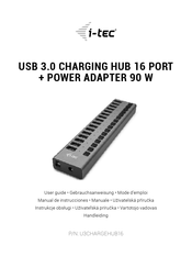 i-tec U3CHARGEHUB16 Manual De Instrucciones