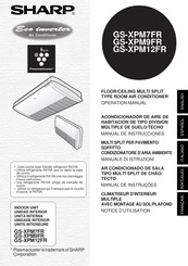 Sharp GS-XPM9FR Manual De Instrucciones