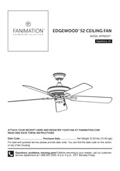 Fanimation FP9052 Serie Manual De Instrucciones