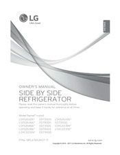 LG LSXS26366S Manual Del Propietário