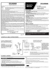 Sylvania RSET427E Manual Del Propietário