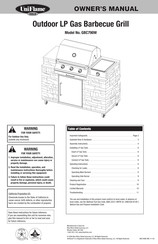 Uniflame GBC790W Manual Del Propietário