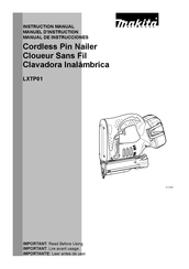 Makita LXTP01 Manual De Instrucciones