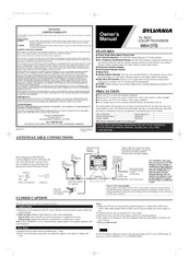 Sylvania W6413TB Manual Del Propietário