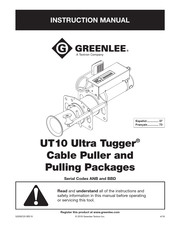 Greenlee UT10 Ultra Tugger Manual De Instrucciones