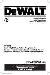 DeWalt DCH133M2 Manual De Instrucciones