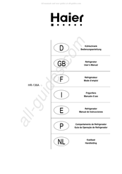 Haier HR-136A Manual De Instrucciones