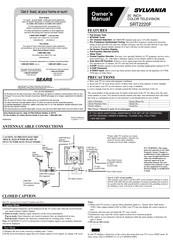 Sylvania SRT2220F Manual Del Propietário