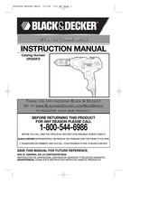 Black and Decker DR350FD Manual De Instrucciones