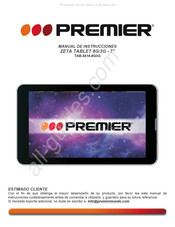 Premier TAB-5414-8G3G Manual De Instrucciones