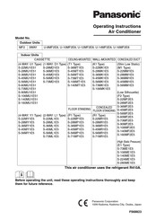 Panasonic S-60MF2E5 Instrucciones De Funcionamiento