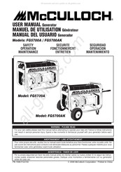 McCulloch FG5700A Manual Del Usuario