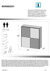 Forte W3NS822X1 Instrucciones De Montaje