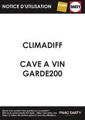 Climadiff GARDE200 Manual De Utilización