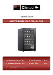 Climadiff CLS34 Manual De Utilización