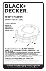 Black and Decker HRV425BL Manual De Instrucciones