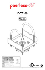 peerless-AV DCT100 Manual