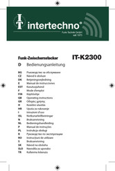 INTERTECHNO IT-K2300 Manual De Instrucciones