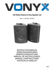 Vonyx 100.025 Manual De Instrucciones