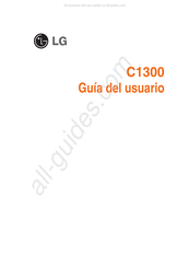 LG C1300 Guia Del Usuario