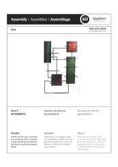 Southern Enterprises WS706900TX Instrucciones De Asamblea