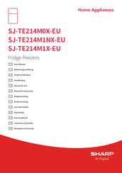 Sharp SJ-TE214M1NX-EU Manual De Uso