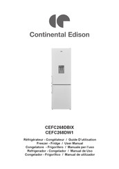 CONTINENTAL EDISON CEFC268DW1 Manual De Uso