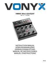 Vonyx 172.644 Manual De Instrucciones