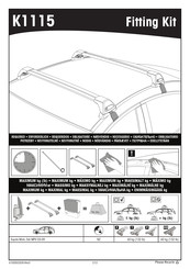 Yakima K1115 Manual De Instrucciones