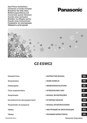 Panasonic CZ-ESWC2 Manual De Instrucciones