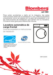 Blomberg WM72200W Manual Del Usuario