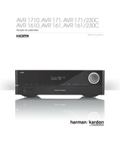 Harman AVR 171/230C AVR 1610 Manual Del Propietário