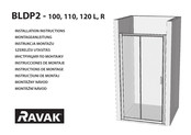 RAVAK BLDP2 120 L, R Instrucciones De Montaje