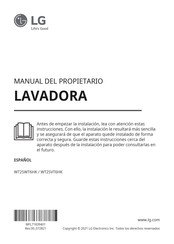 LG WT25VT6HK Manual Del Propietário